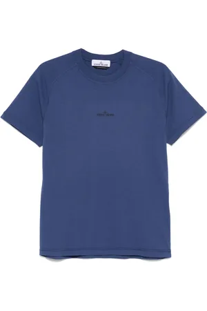 Stone Island T-Shirt mit Logo-Print
