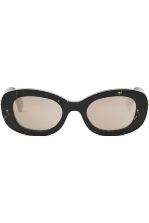Bvlgari Sonnenbrille mit geometrischem Gestell