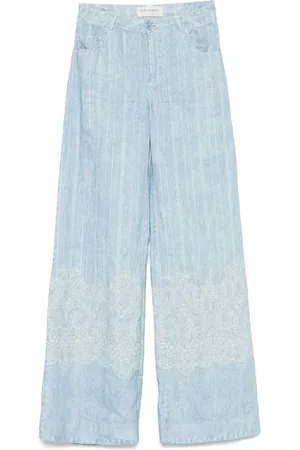 Ermanno Firenze Gestreifte Hose