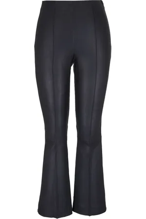 Vince Cropped-Hose aus Leder