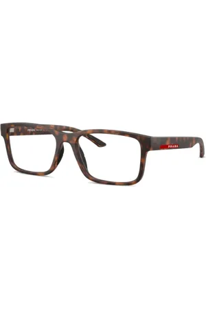 Prada Brille mit eckigem Gestell