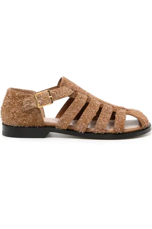 Loewe Campo Römersandalen aus Wildleder