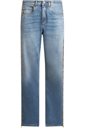 Etro Jeans mit Kontrasteinsätzen