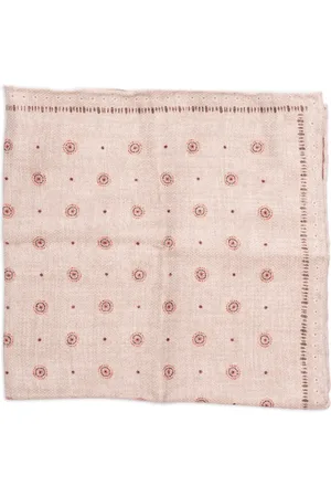 Brunello Cucinelli Schal mit grafischem Print
