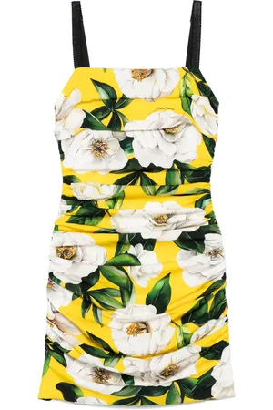 Dolce & Gabbana Minikleid mit Blumen-Print