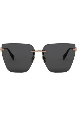 Bvlgari Sonnenbrille mit Butterfly-Gestell