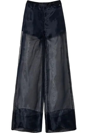 Twin-Set Organza-Hose mit weitem Bein