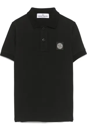 Stone Island Poloshirt mit Kompass-Motiv