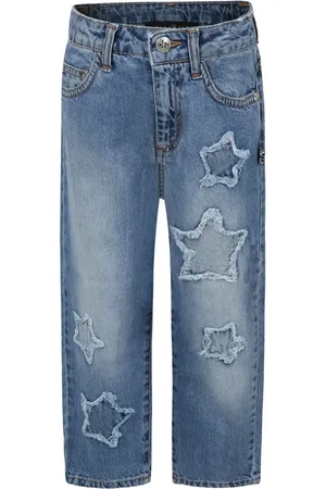 John Richmond Jeans mit Stern-Patches