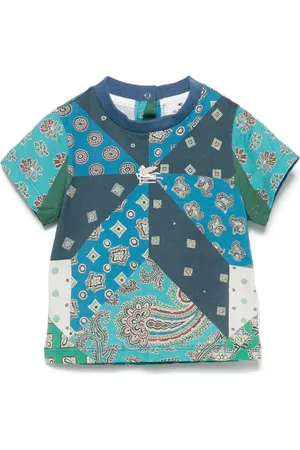 Etro T-Shirt mit Paisley-Print