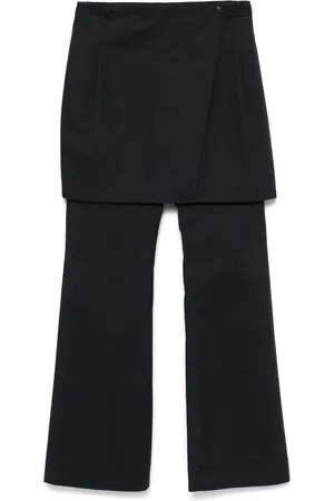 Low Classic Gewickelte Hose im Layering-Look
