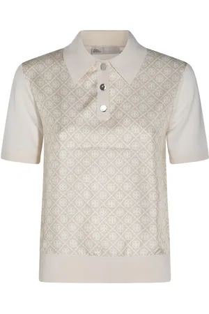 Tory Burch Poloshirt mit Double T