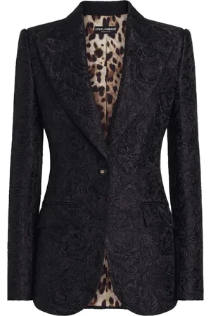 Dolce & Gabbana Einreihiges Sakko aus Jacquard