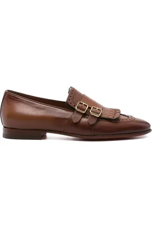 santoni Loafer mit Fransen
