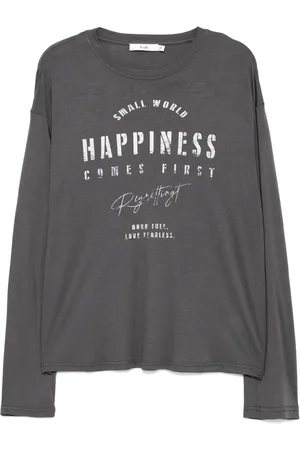 B+AB T-Shirt mit Print