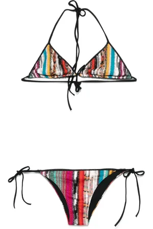 Missoni Gestreifter Bikini