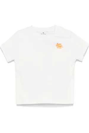 Etro T-Shirt mit Pegaso-Stickerei