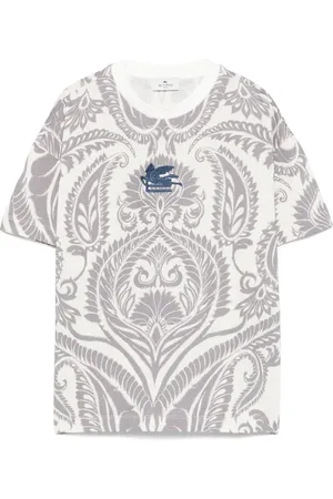 Etro T-Shirt mit Pegaso-Motiv