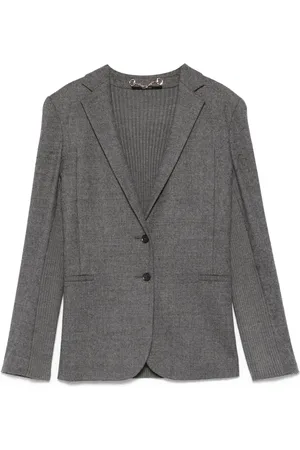 Gucci 2000s Blazer mit geripptem Detail