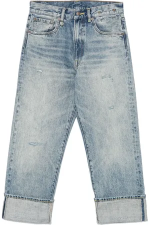 R13 Cuffed X-Boyfriend-Jeans