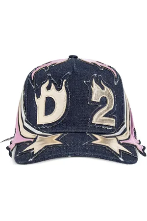 Dsquared2 Baseballkappe mit Sternapplikation