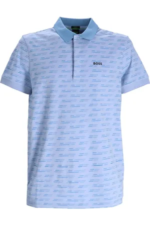 HUGO BOSS Poloshirt mit Logo-Print