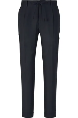 Gran Sasso Leinenhose mit geradem Bein