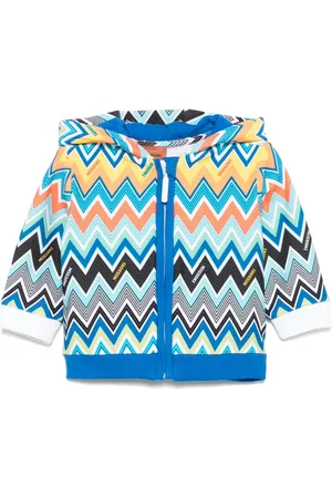 Missoni Hoodie mit Zickzack-Print