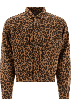 KAPITAL Jacke mit Leoparden-Print