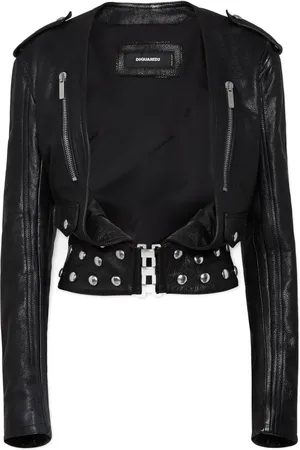 Dsquared2 Cropped-Jacke aus Leder