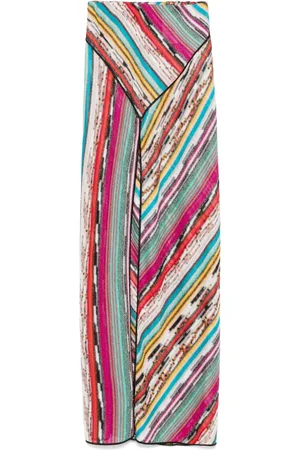 Missoni Gestreifter Maxirock