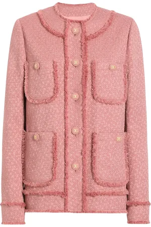 Dolce & Gabbana Einreihige Tweed-Jacke