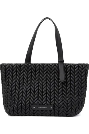 Karl Lagerfeld Große K/Weave Tote Bag