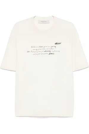 Golden Goose T-Shirt mit Jersey-Struktur