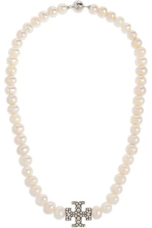 Tory Burch Halskette mit Kunstperlen