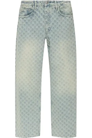 MISBHV Jeans mit Monogramm-Jacquard