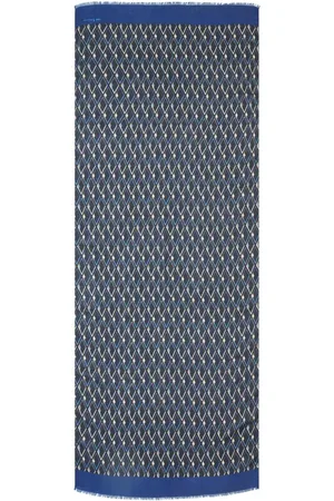 Kiton Schal mit Logo-Print