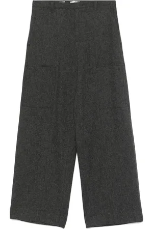 Vince Hose mit Fischgrätenmuster