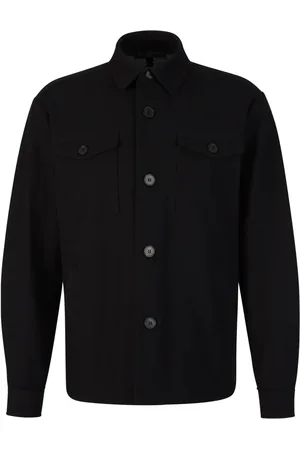 Harris Wharf London Hemdjacke aus Baumwolle