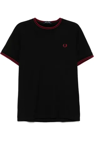 Fred Perry T-Shirt mit Streifendetails