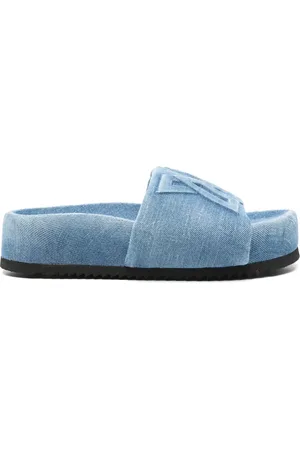 vic matiè Jeans-Pantoletten