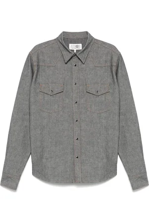 Maison Margiela Ausgeblichenes Jeanshemd