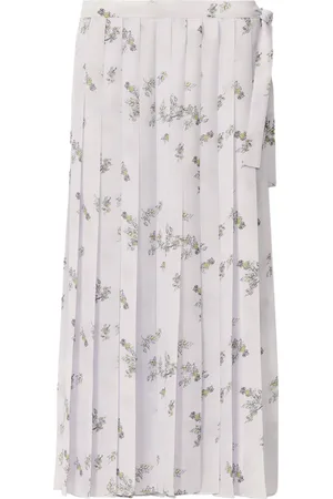 Fabiana Filippi Midirock mit Blumen-Print
