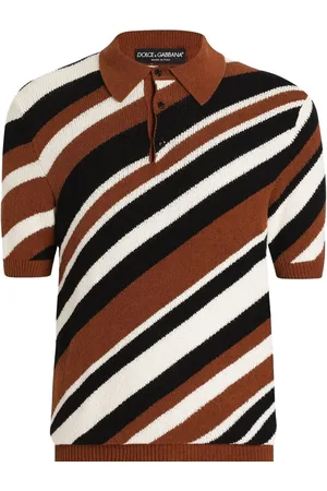 Dolce & Gabbana Gestricktes Poloshirt
