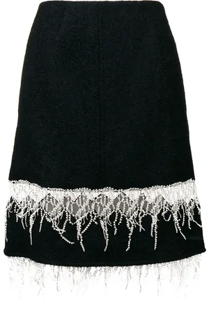 Calvin Klein Bestickter Midirock