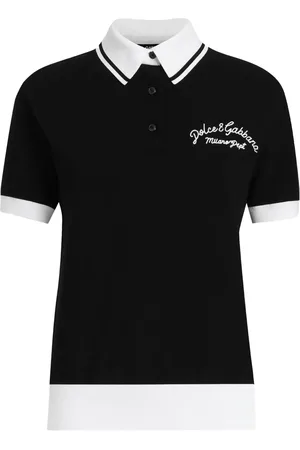 Dolce & Gabbana Poloshirt mit Logo-Stickerei