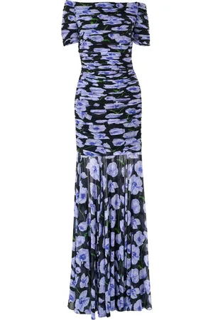 Carolina Herrera Abendkleid mit Print