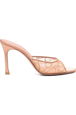 Amina Muaddi Alexa Mules 95mm