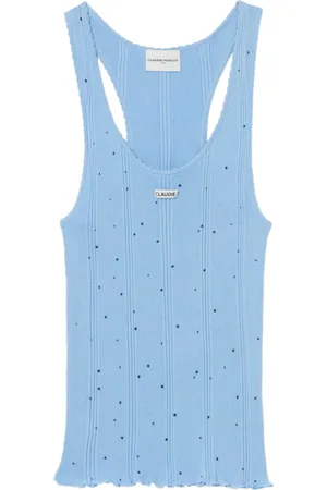 Claudie Pierlot Trägershirt mit Applikation