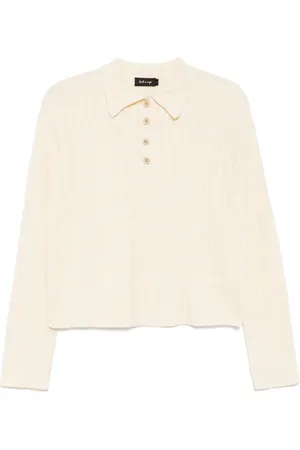 tout a coup Gestricktes Poloshirt